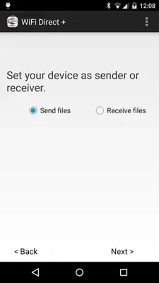 WiFi Direct + android App screenshot 9