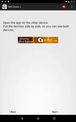 WiFi Direct + android App screenshot 3