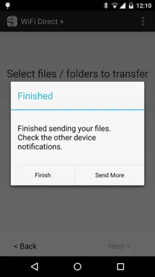 WiFi Direct + android App screenshot 4