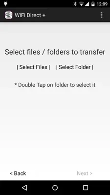 WiFi Direct + android App screenshot 8